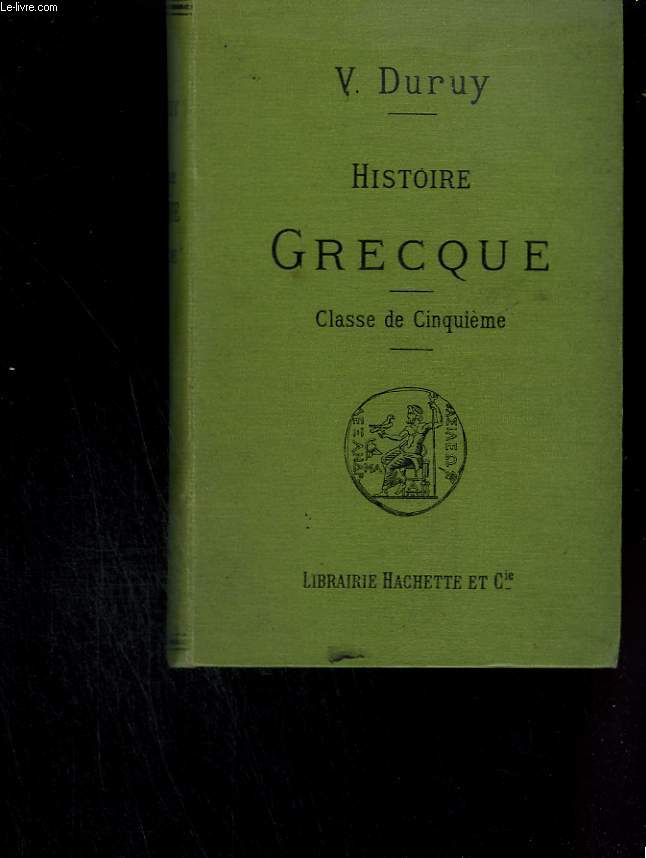 Histoire grecque. Classe de cinquime