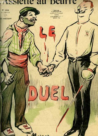 L'Assiette au Beurre N304, Le duel.