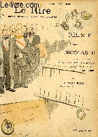 Le rire N150 - Flix Premier chez Nicolas II, croquis humoristiques du voyage du prsident de la rpublique excuts en Russie par Hermann Paul,numro spcial.