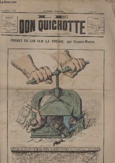 Le Don Quichotte N46, Projet de loi sur la presse.
