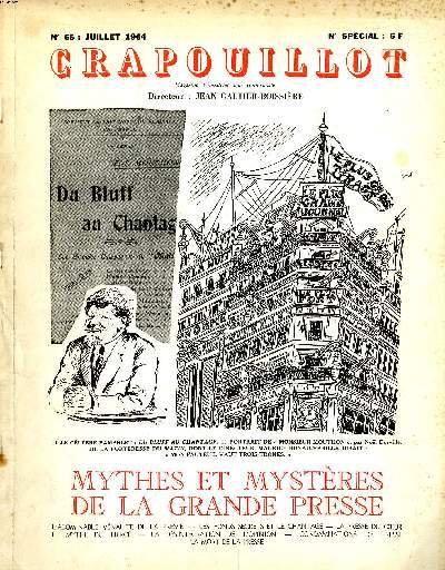 LE CRAPOUILLOT N65: MYTHES ET MYSTERES DE LA GRANDE PRESSE