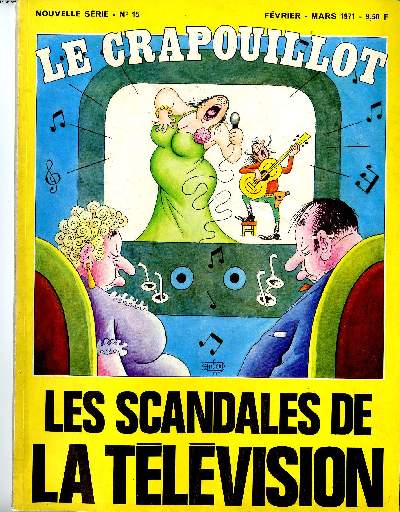 LE CRAPOUILLOT, NOUVELLE SERIE, N15: LES SCANDALES DE LA TELEVISION