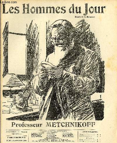 LES HOMMES DU JOUR N 126. PROFESSEUR METCHNIKOFF.