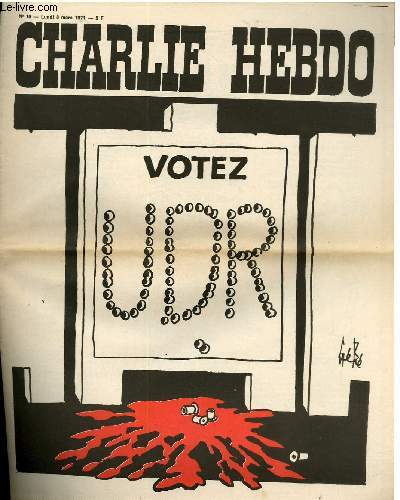 CHARLIE HEBDO N16 - VOTEZ UDR