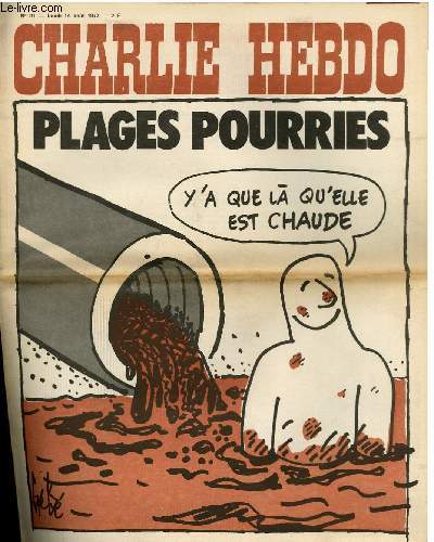 CHARLIE HEBDO N91 - PLAGES POURRIES