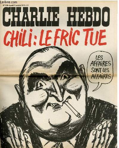 CHARLIE HEBDO N150 - LE FRIC TUE 