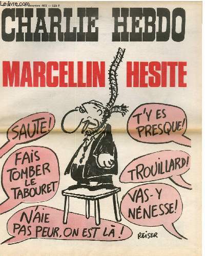 CHARLIE HEBDO N161 - MARCELLIN HESITE