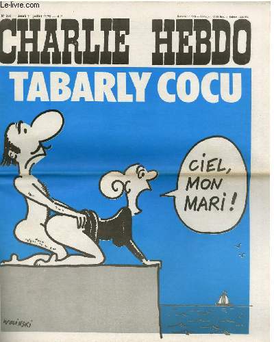 CHARLIE HEBDO N294 - TABARKY COCU 