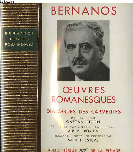 Oeuvres romanesques - DIALOGUES DES CARMELITES.