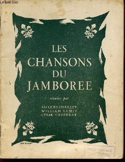LES CHANSONS DU JAMBOREE.