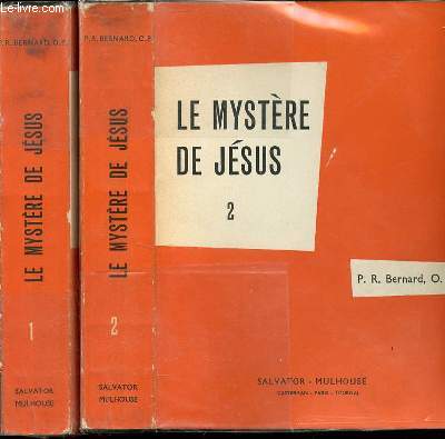 LE MYSTERE DE JESUS EN 2 TOMES (1+2).