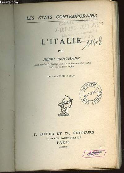 L'ITALIE - COLLECTION 