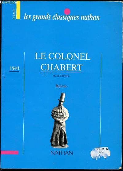 LE COLONEL CHABERT DE BALZAC - COLLECTION 
