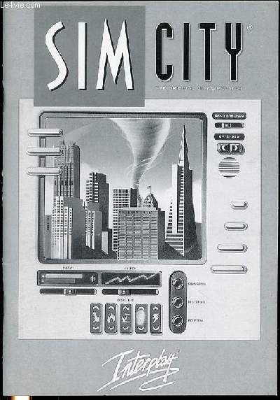 SIM CITY : THE ORIGINAL CITY SIMULATOR.