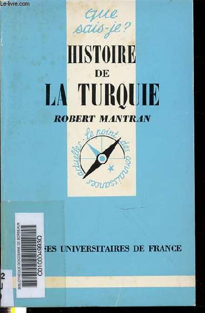 HISTOIRE DE LA TURQUIE - COLLECTION 