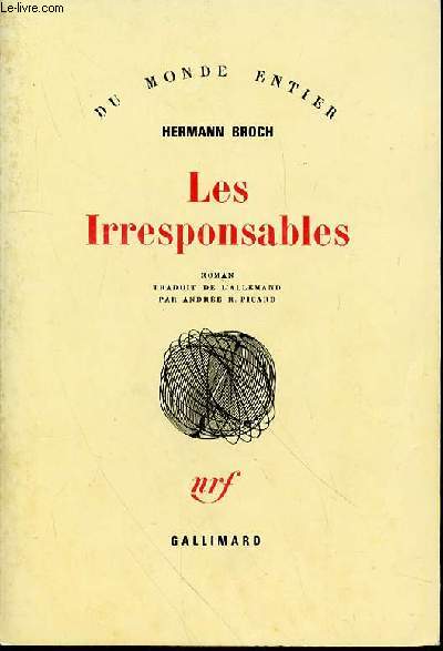 LES IRRESPONSABLES - COLLECTION 