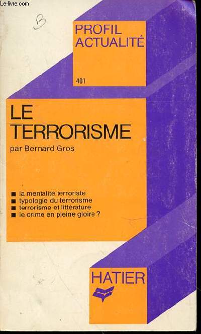LE TERRORISME - COLLECTION 
