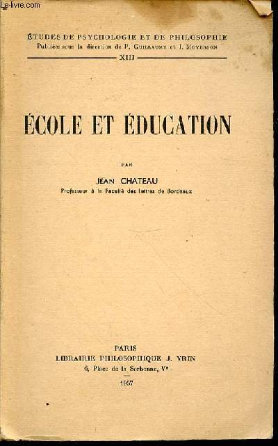 ECOLE ET EDUCATION - COLLECTION 