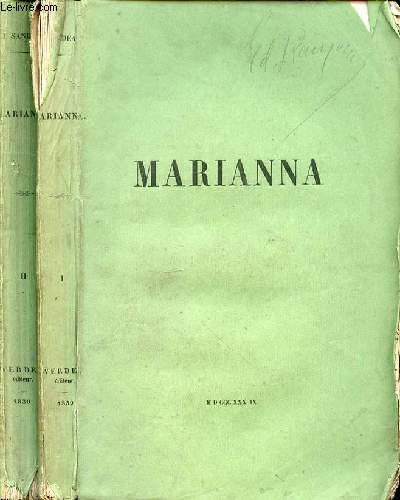 MARIANNA TOME 1 ET 2 - EN 2 VOLUMES