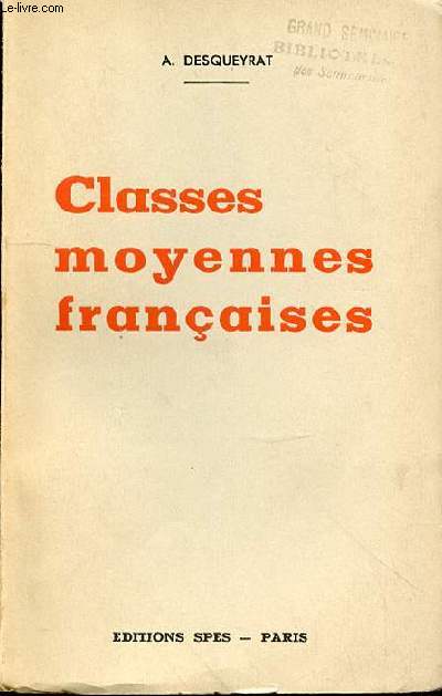 CLASSES MOYENNES FRANCAISES