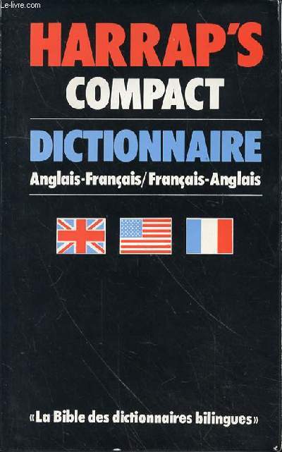 HARRAP'S COMPACT DICTIONNAIRE ANGLAIS-FRANCAIS/FRANCAIS-ANGLAIS