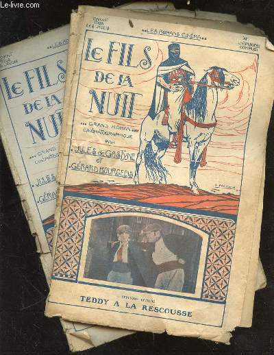 LE FILS DE LA NUIT - LES ROMANS CINEMA - EPISODE 7 et 8 - en 2 volumes.