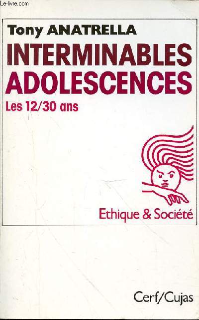 INTERMINABLES ADOLESCENCES LES 12/30 ANS