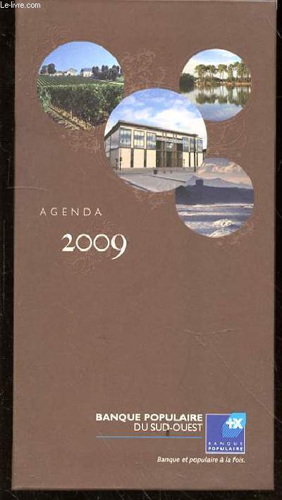 AGENDA 2009 - BANQUE POPULAIRE DU SUD OUEST