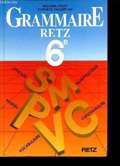 GRAMMAIRE RETZ - 6e - SPECIMEN