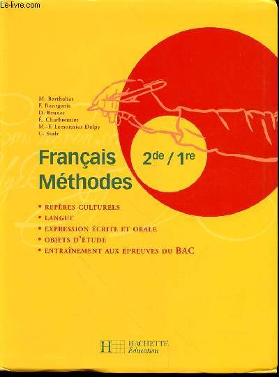 FRANCAIS METHODES 2DE-1RE