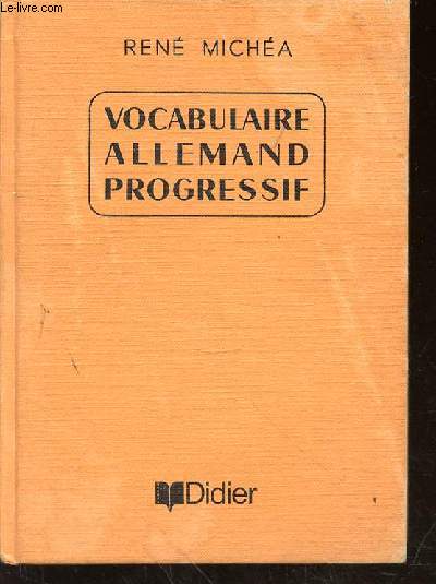 VOCABULAIRE ALLEMAND PROGRESSIF + LIVRET D'EXERCICES - 2ND EDITION