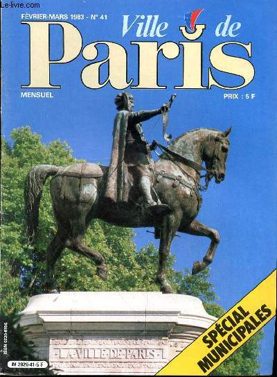 VILLE DE PARIS N 41 - FEVRIER-MARS 1983